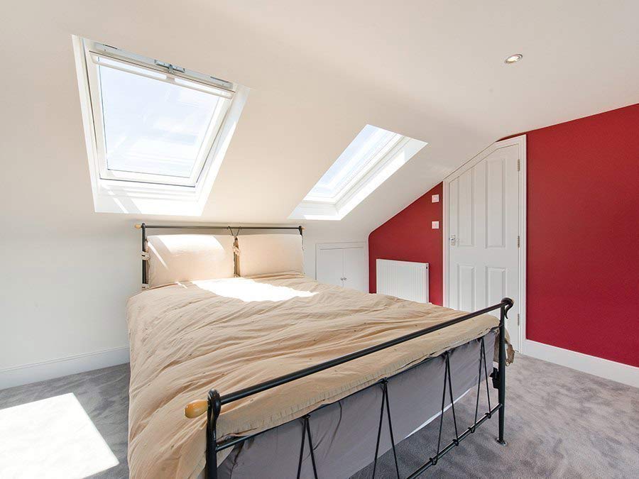 London loft conversion - fire door