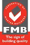 FMB - The sign of building quality logo